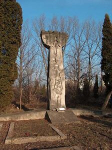 Denkmal auf dem neuen jüdischen Friedhof - Quelle TeatrNN