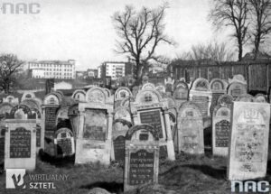 Der Friedhof vor dem 2. WK - Quelle Wirtualny Sztetl 